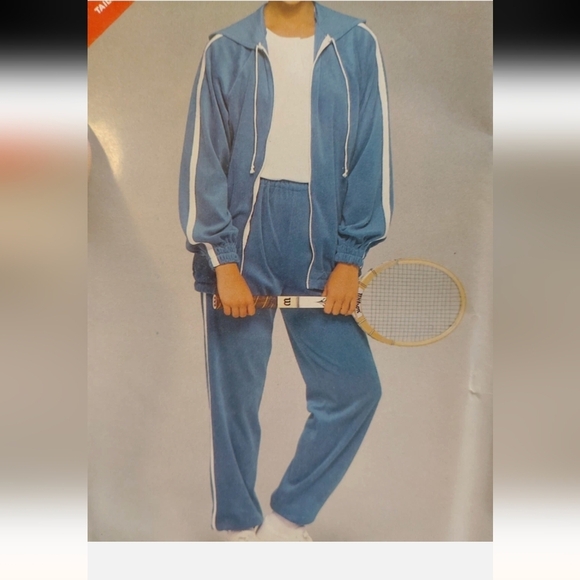 80's Womens Track Suit sewing pattern See & Sew 5335 by Butterick  - Picture 15 of 15